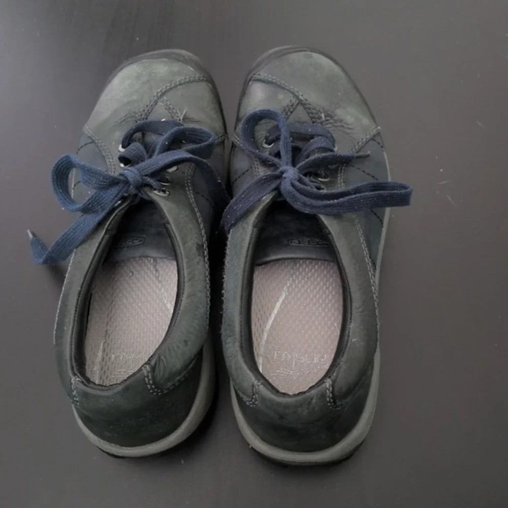 KEEN Women's Presidio Hiking Shoe Black Steel Grey Blue US 8.5‎ | EU 39